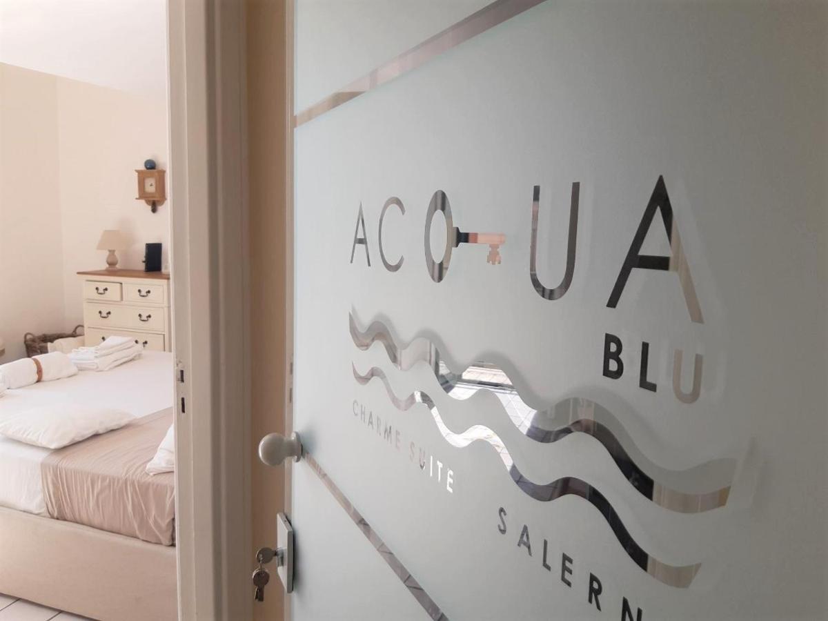 Acquablu Charme Suites - B&B Salerno Bagian luar foto